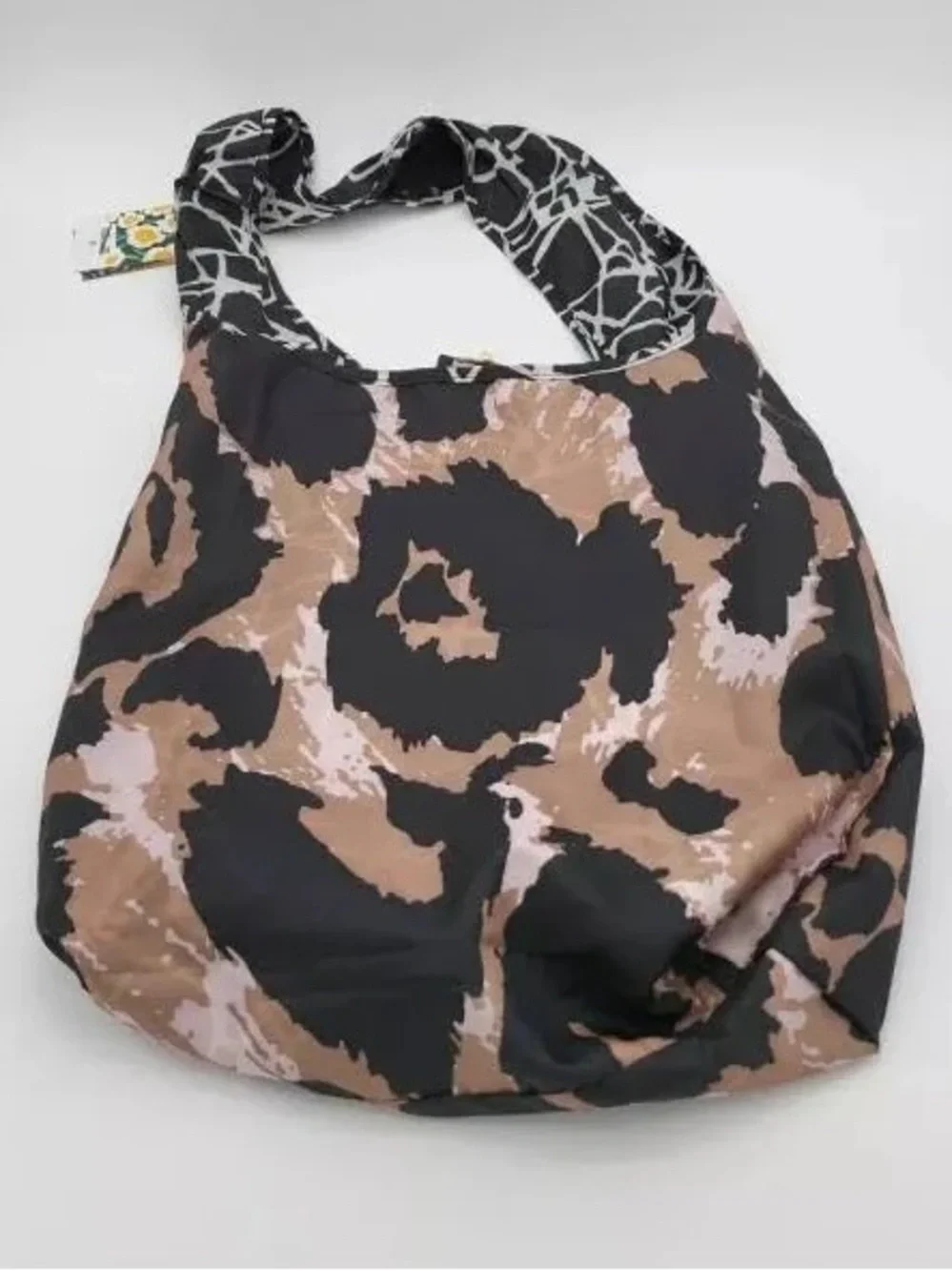 NEW Diane Von Furstenberg Target Collab Black/White Abstract Reusable Market Bag